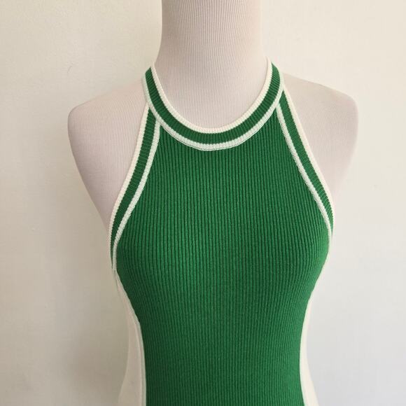 Anthropologie Daily Practice Women Preppy Fitted Midi Sweater Dress Ribbed XS - Picture 5 of 11